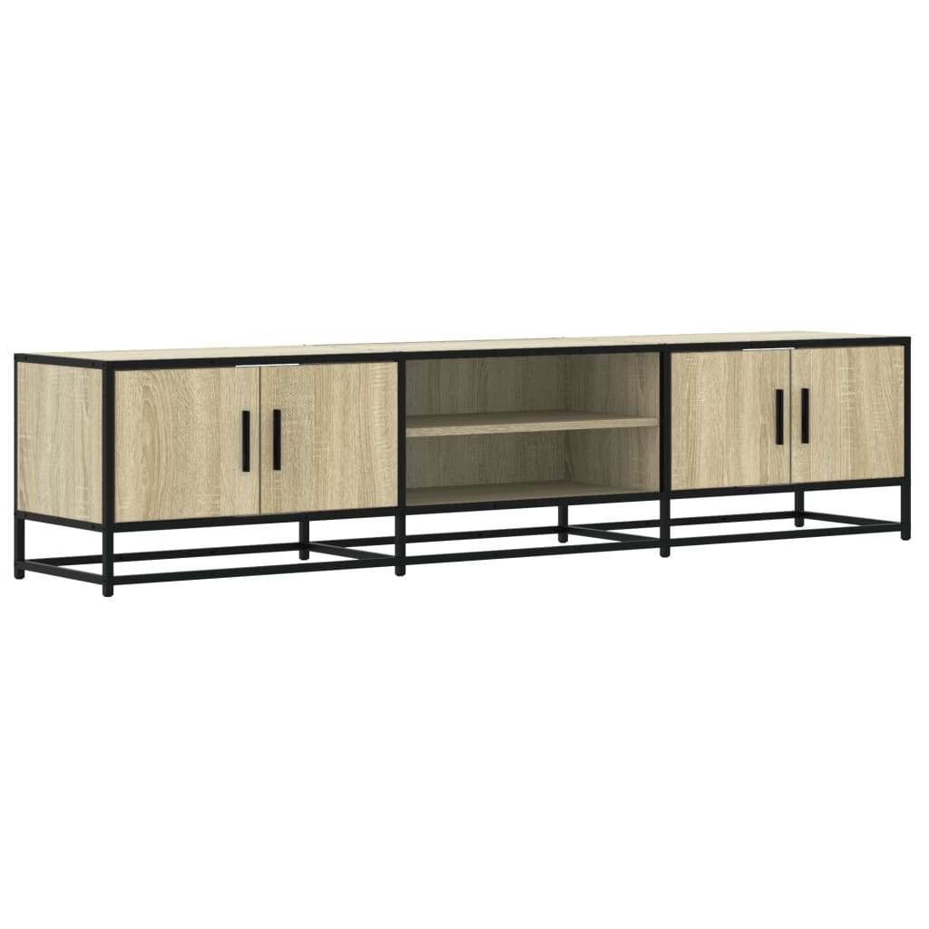 vidaXL TV-Schrank Sonoma-Eiche 180x35x41 cm Holzwerkstoff