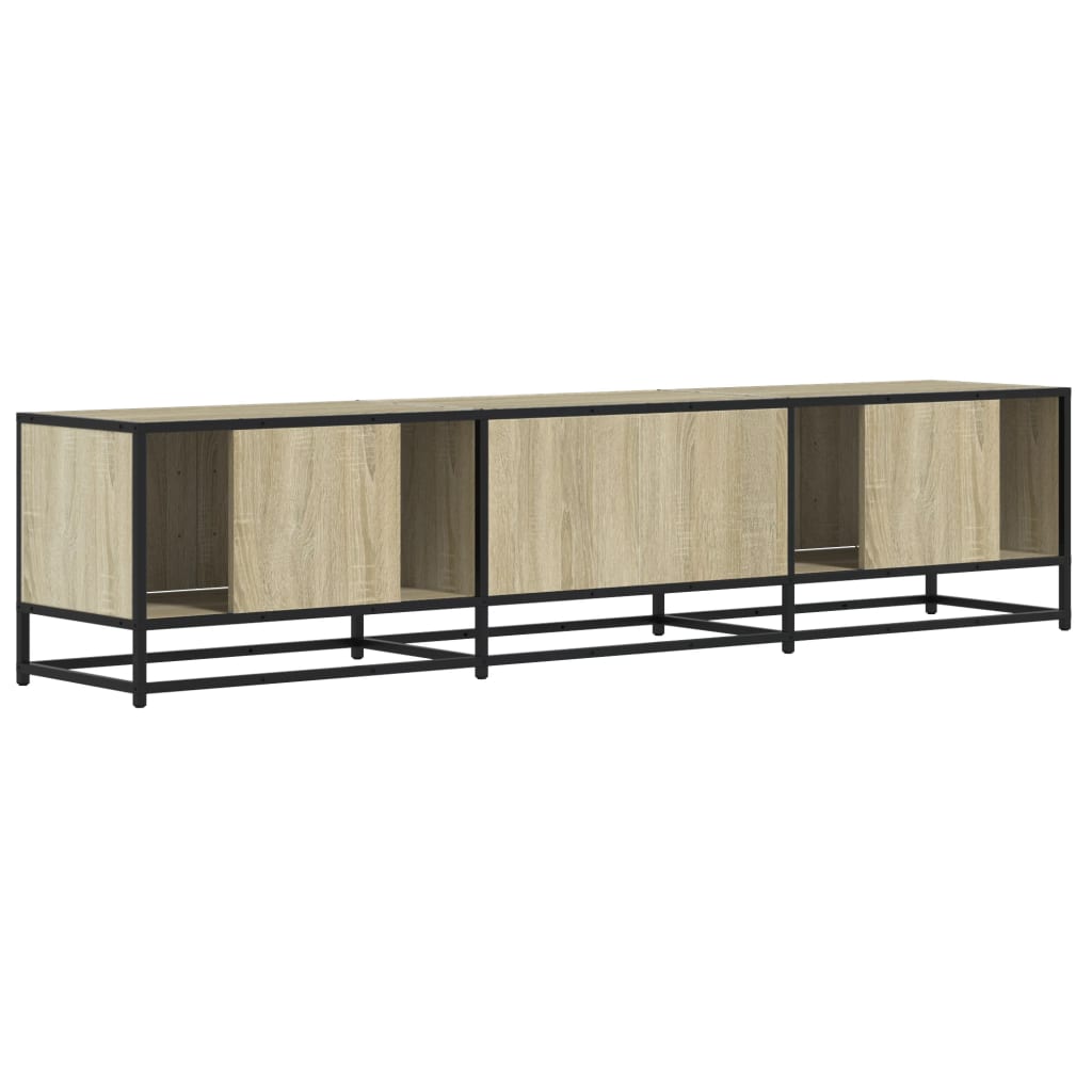 vidaXL TV-Schrank Sonoma-Eiche 180x35x41 cm Holzwerkstoff