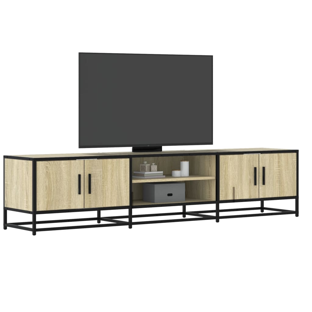 vidaXL TV-Schrank Sonoma-Eiche 180x35x41 cm Holzwerkstoff