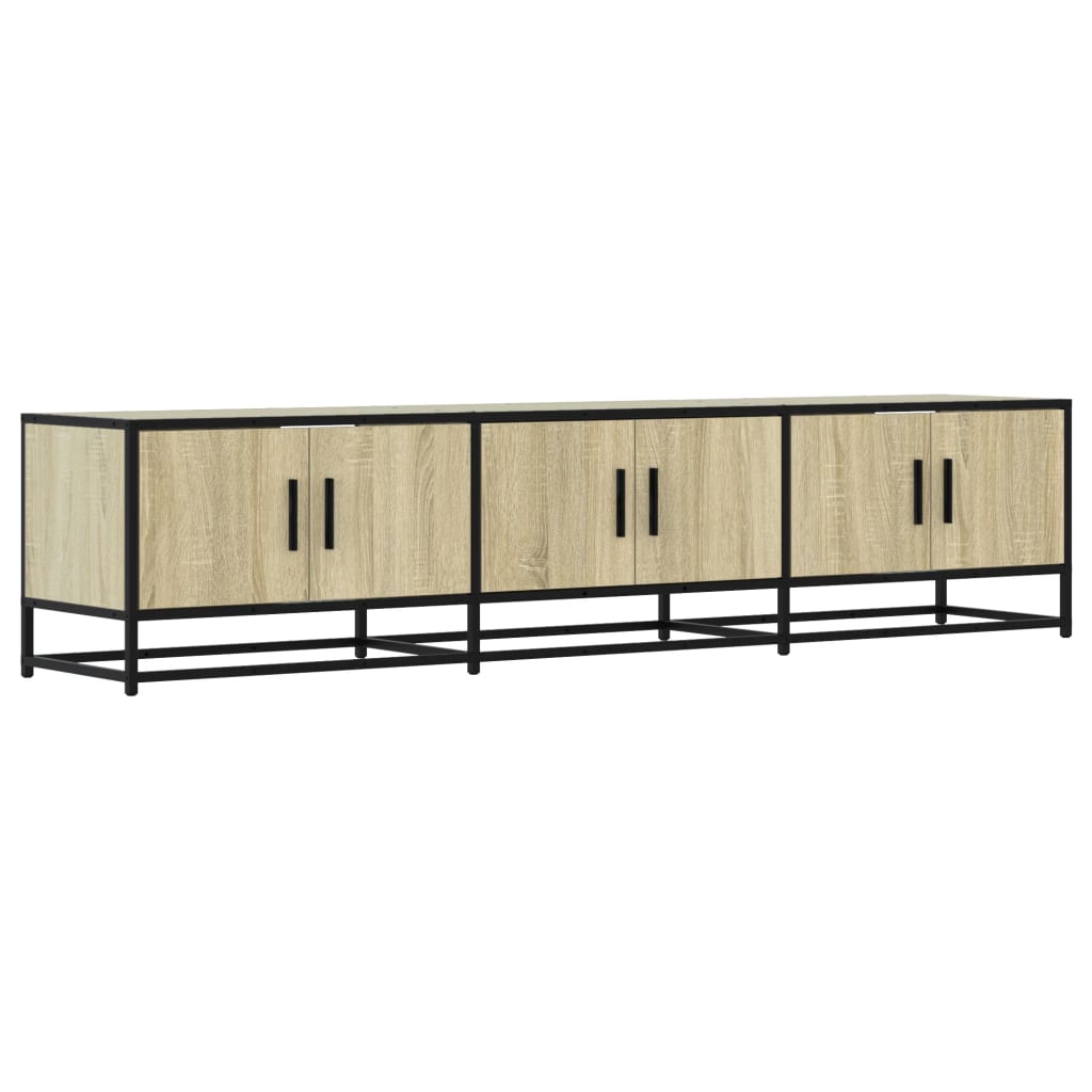 vidaXL TV-Schrank Sonoma-Eiche 180x35x41 cm Holzwerkstoff