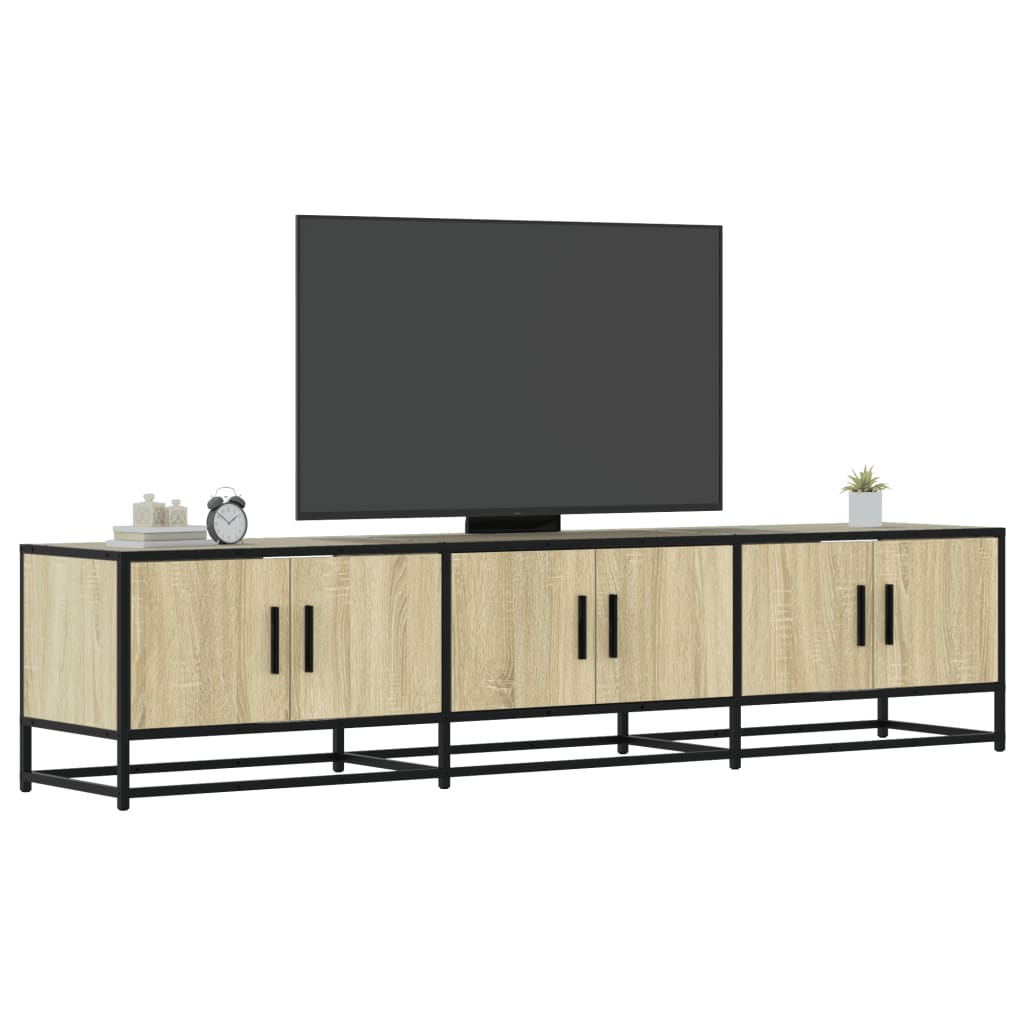 vidaXL TV-Schrank Sonoma-Eiche 180x35x41 cm Holzwerkstoff