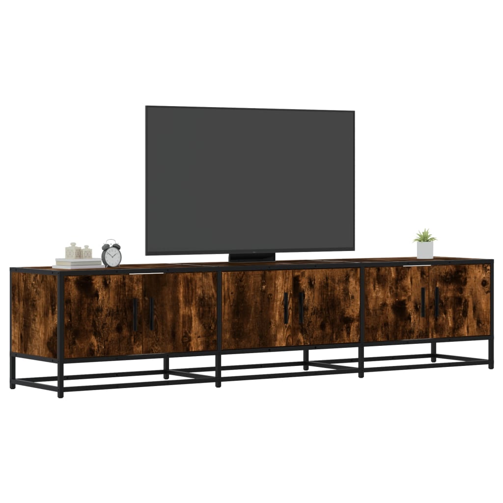 vidaXL TV-Schrank Räuchereiche 180x35x41 cm Holzwerkstoff