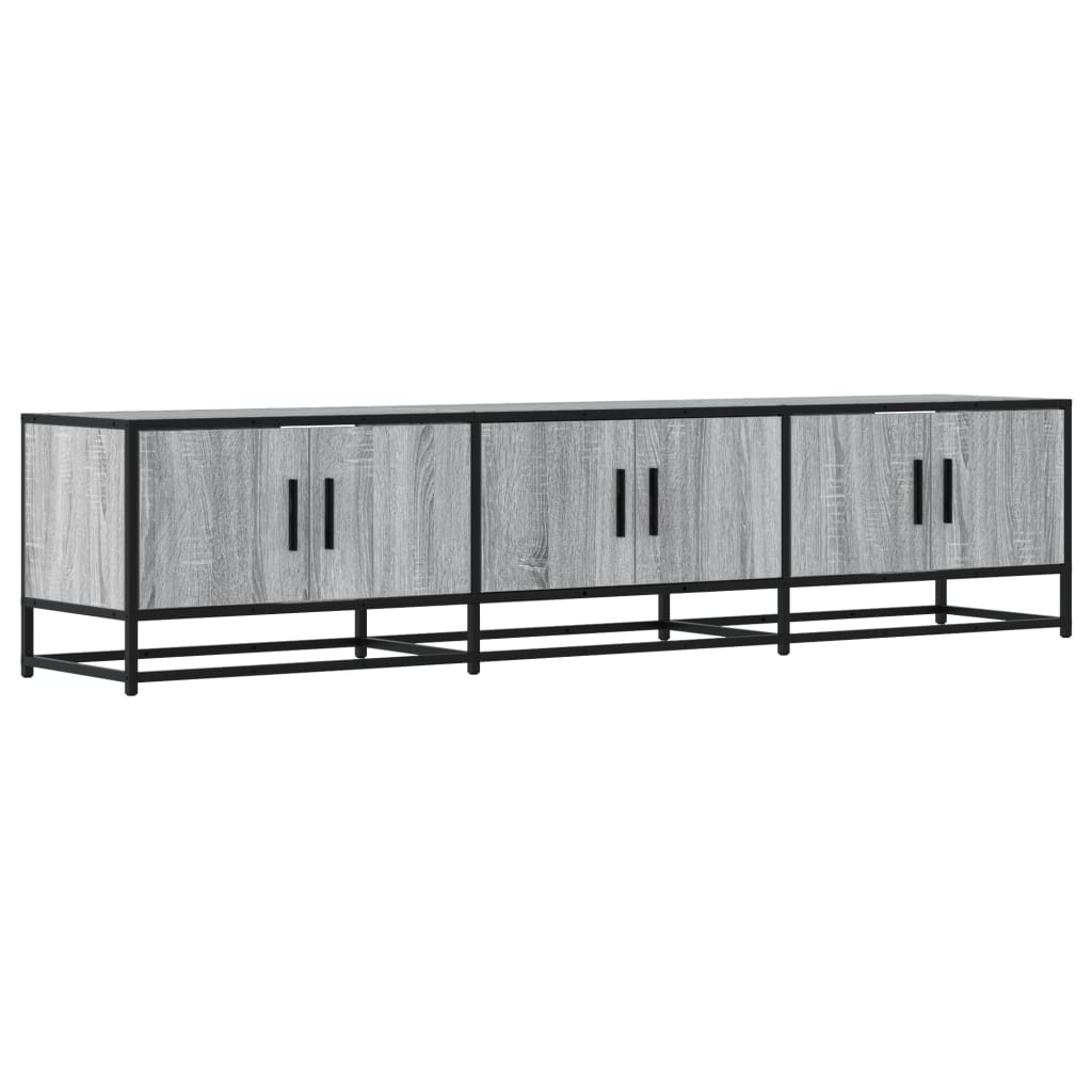 vidaXL TV-Schrank Grau Sonoma 180x35x41 cm Holzwerkstoff