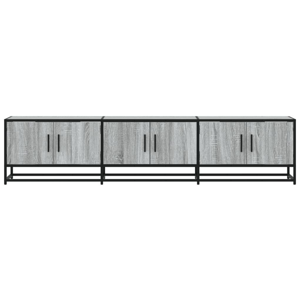 vidaXL TV-Schrank Grau Sonoma 180x35x41 cm Holzwerkstoff