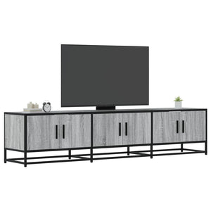 vidaXL TV-Schrank Grau Sonoma 180x35x41 cm Holzwerkstoff