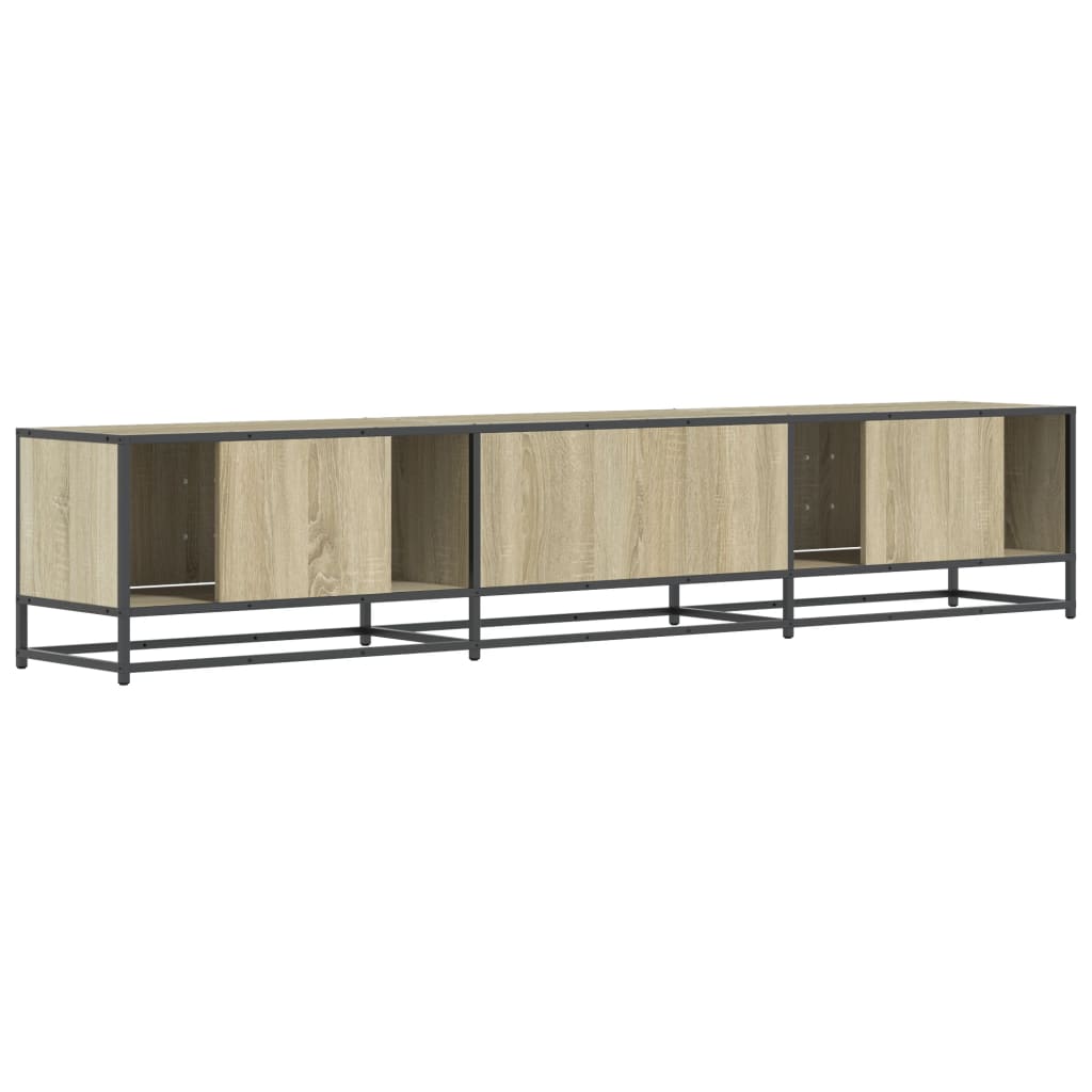 vidaXL TV-Schrank Sonoma-Eiche 210x35x41 cm Holzwerkstoff