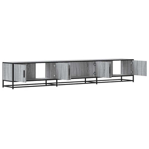 vidaXL TV-Schrank Grau Sonoma 240x35x41 cm Holzwerkstoff