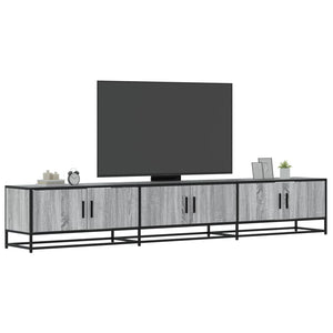 vidaXL TV-Schrank Grau Sonoma 240x35x41 cm Holzwerkstoff