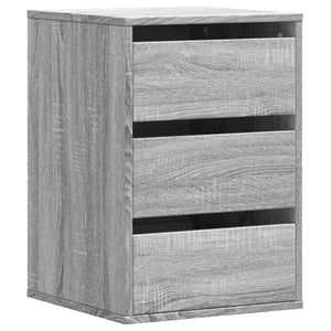 Kommode Grau Sonoma 40x41x58 cm Holzwerkstoff