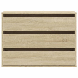 Kommode Sonoma-Eiche 80x41x58 cm Holzwerkstoff Stilecasa