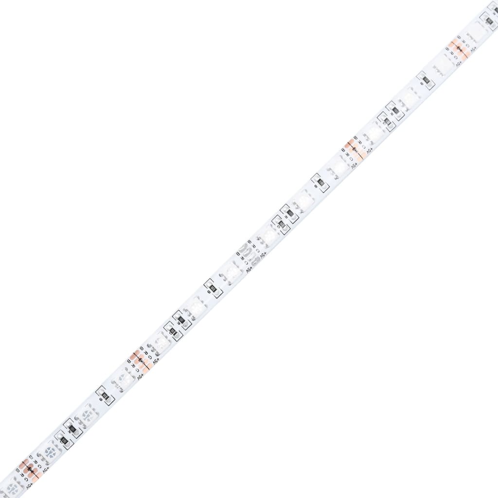 Nachttische mit LED-Leuchten 2 Stk. Sonoma Eiche Holzwerkstoff VIDAXL