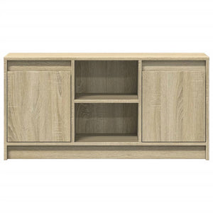 vidaXL TV-Schrank mit LED-Beleuchtung Sonoma-Eiche 100x34x50 cm