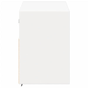 vidaXL TV-Wandschrank mit LED-Beleuchtung Weiß 100x31x45 cm