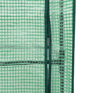 Hochbeet mit Gewächshaus-Aufsatz Rattan-Optik 160x40x138 cm VIDAXL