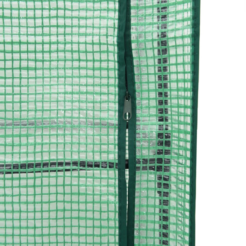 Hochbeet mit Gewächshaus-Aufsatz Rattan-Optik 160x40x140 cm VIDAXL