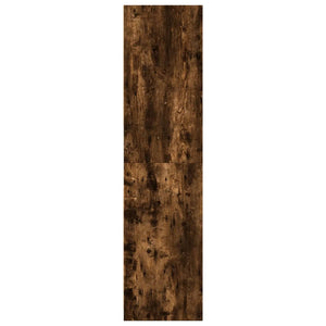 Kleiderschrank Räuchereiche 80x50x200 cm Holzwerkstoffs