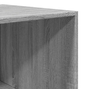 Kleiderschrank Grau Sonoma 80x50x200 cm Holzwerkstoff