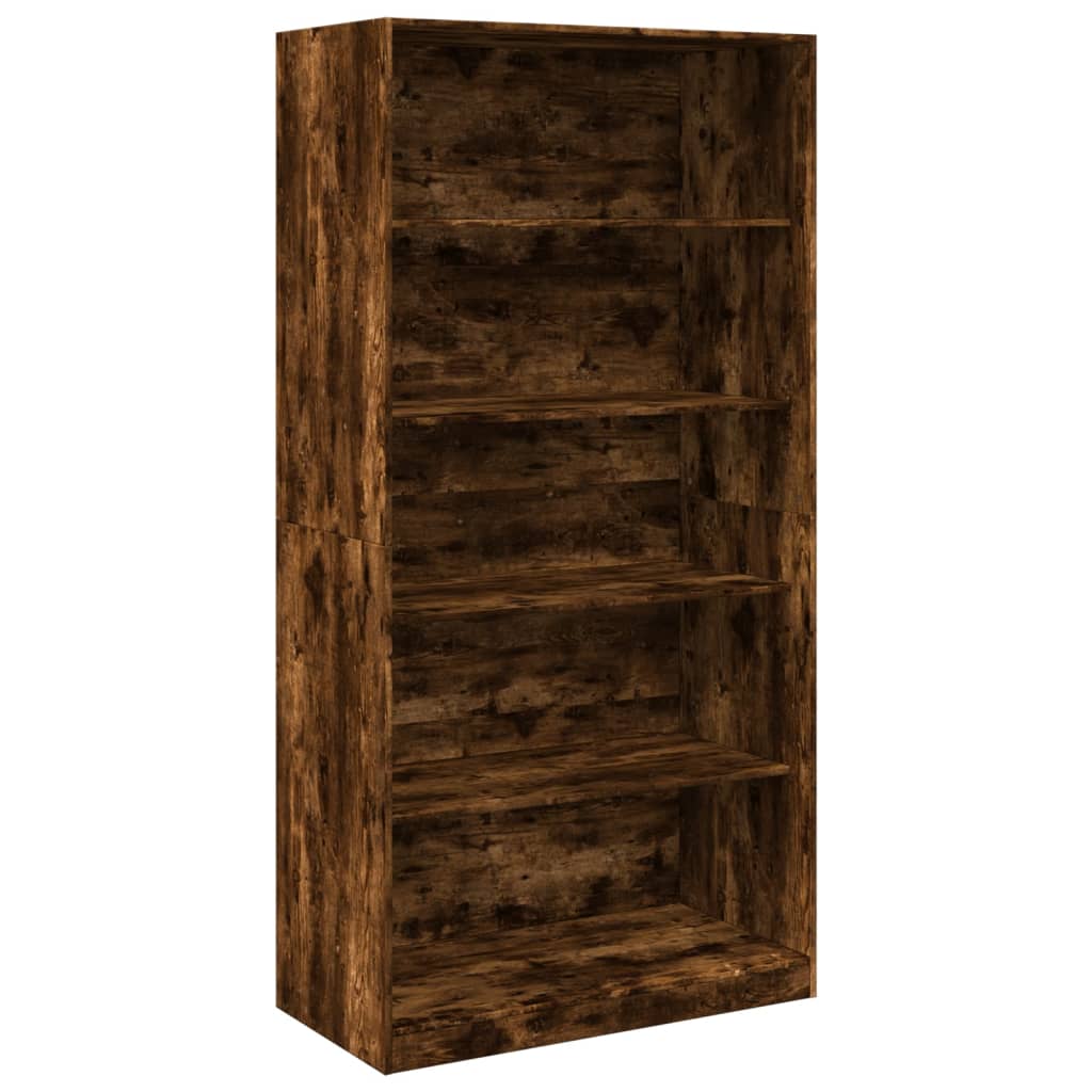 Kleiderschrank Räuchereiche 100x50x200 cm Holzwerkstoff