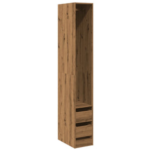 vidaXL Kleiderschrank Artisan-Eiche 30x50x200 cm Holzwerkstoff