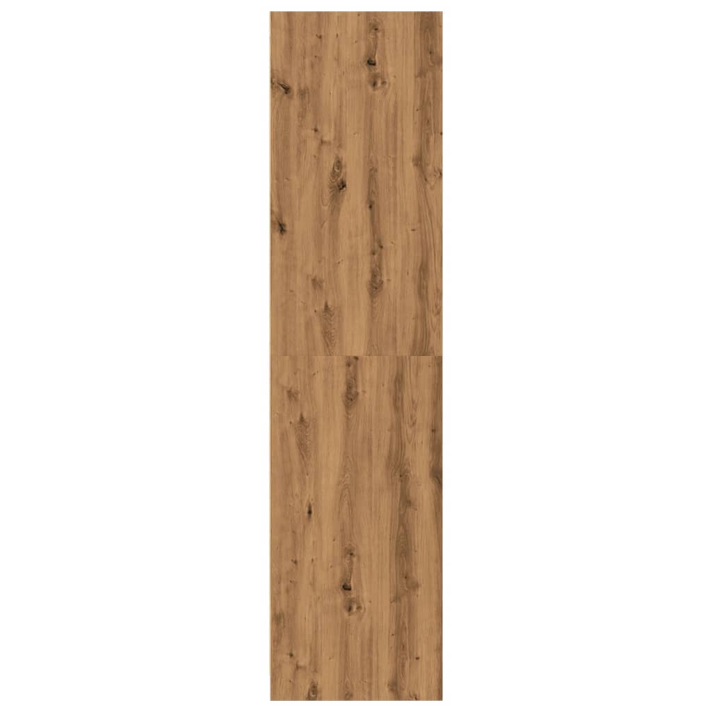 vidaXL Kleiderschrank Artisan-Eiche 30x50x200 cm Holzwerkstoff