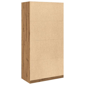 vidaXL Kleiderschrank Artisan-Eiche 100x50x200 cm Holzwerkstoff