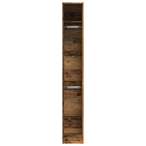 vidaXL Kleiderschrank Altholz-Optik 30x50x200 cm Holzwerkstoff