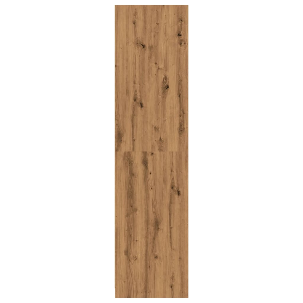 vidaXL Kleiderschrank Artisan-Eiche 30x50x200 cm Holzwerkstoff