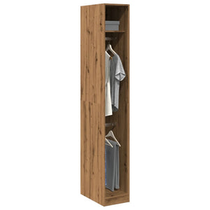 vidaXL Kleiderschrank Artisan-Eiche 30x50x200 cm Holzwerkstoff