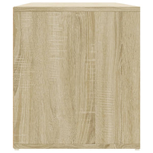 vidaXL Eckregal Sonoma-Eiche 200x40x45 cm Holzwerkstoff