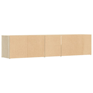 vidaXL Eckregal Sonoma-Eiche 200x40x45 cm Holzwerkstoff