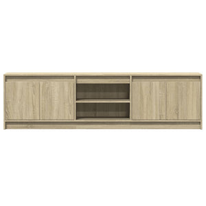 vidaXL TV-Schrank mit LED-Beleuchtung Sonoma-Eiche 180x34x50 cm