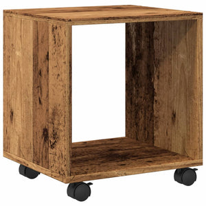 vidaXL Rollschrank Altholz-Optik 37x33x42,5 cm Holzwerkstoff