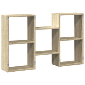 vidaXL Wandregal Sonoma-Eiche 96x18x60 cm Holzwerkstoff