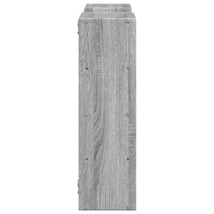 vidaXL Wandregal Grau Sonoma 96x18x60 cm Holzwerkstoff