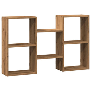 vidaXL Wandregal Artisan-Eiche 96x18x60 cm Holzwerkstoff