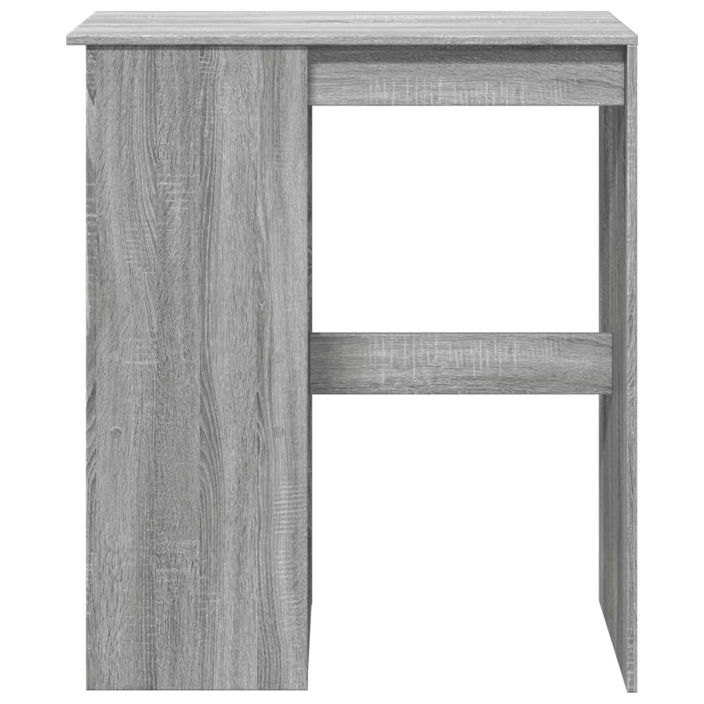 vidaXL Bartisch mit Regal Grau Sonoma 90x47,5x103,5 cm Holzwerkstoff