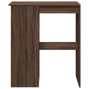 vidaXL Bartisch mit Regal Braun Eiche 90x47,5x103,5 cm Holzwerkstoff