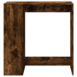 vidaXL Bartisch mit Regal Räuchereiche 101x40x103,5 cm Holzwerkstoff