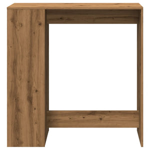 vidaXL Bartisch mit Regal Artisan-Eiche 101x40x103,5 cm Holzwerkstoff