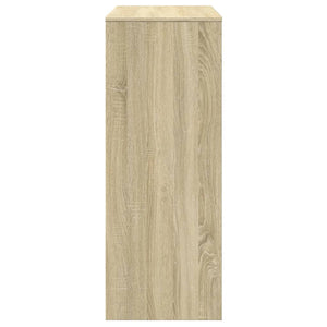 Bartisch mit Regal Sonoma-Eiche 90x40x103,5 cm Holzwerkstoff