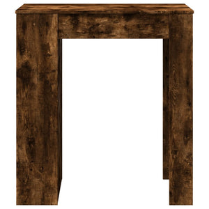 vidaXL Bartisch mit Regal Räuchereiche 95x47x103,5 cm Holzwerkstoff