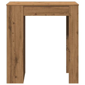 vidaXL Bartisch mit Regal Artisan-Eiche 95x47x103,5 cm Holzwerkstoff