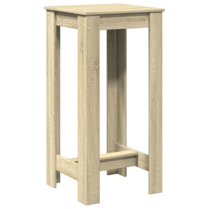 vidaXL Bartisch Sonoma-Eiche 51x50x103,5 cm Holzwerkstoff