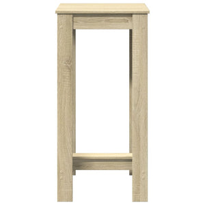 vidaXL Bartisch Sonoma-Eiche 51x50x103,5 cm Holzwerkstoff