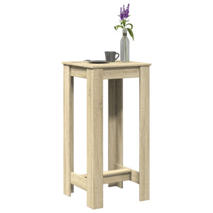 vidaXL Bartisch Sonoma-Eiche 51x50x103,5 cm Holzwerkstoff