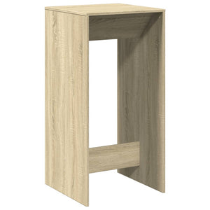 vidaXL Bartisch Sonoma-Eiche 51x50x103,5 cm Holzwerkstoff