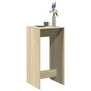 vidaXL Bartisch Sonoma-Eiche 51x50x103,5 cm Holzwerkstoff