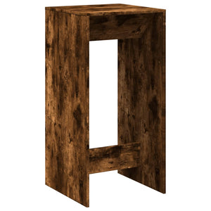 vidaXL Bartisch Räuchereiche 51x50x103,5 cm Holzwerkstoff