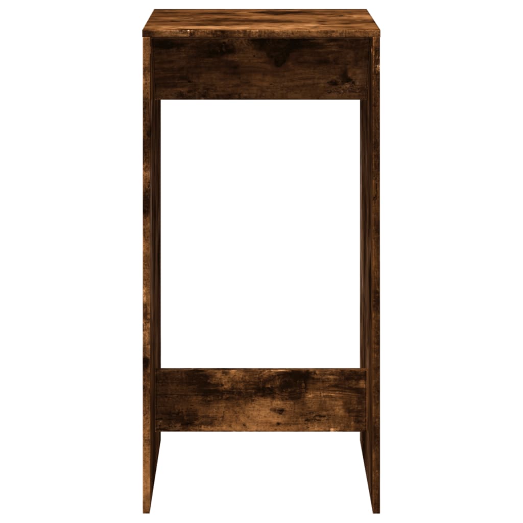 vidaXL Bartisch Räuchereiche 51x50x103,5 cm Holzwerkstoff