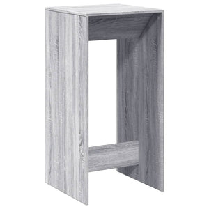 vidaXL Bartisch Grau Sonoma 51x50x103,5 cm Holzwerkstoff